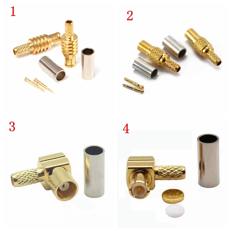 20PCS/50PCS/100PCS MCX  ÷    Ŀ RG316 RG174 RG179 LMR100 RF ̺     ƮƮ ũ